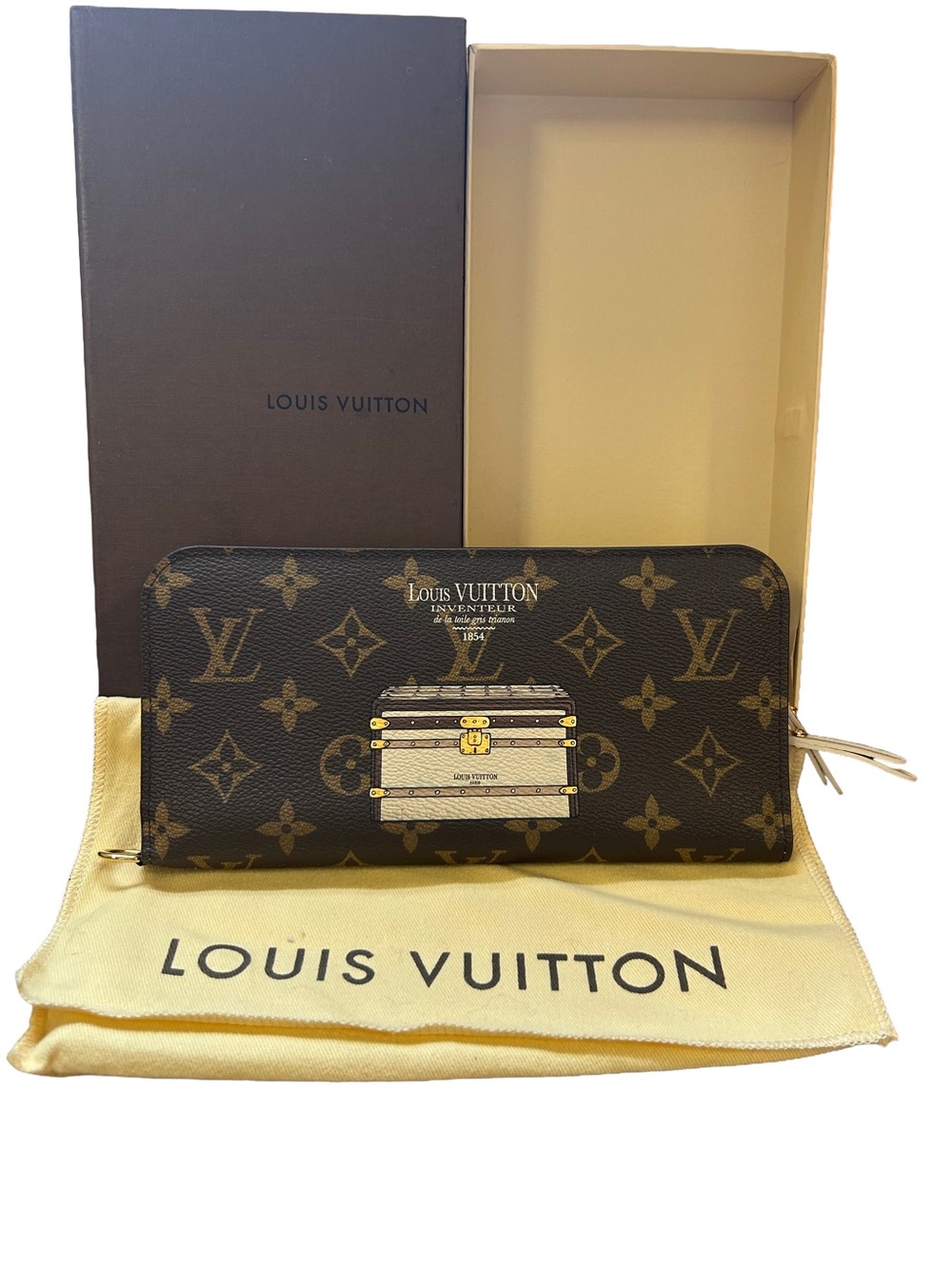 Louis Vuitton Limited Edition Inventeur Trunks & Locks Insolite Wallet